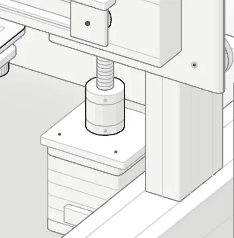 The second Z motor on the right of the frame